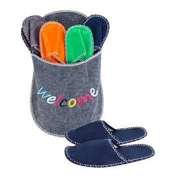 Zapatilla Gigante Welcome Con Pantuflas