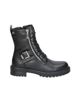 Botines Militares Mustang Campa Negros Para Mujer 37