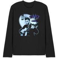 elvis presley camiseta manga larga hillbilly cat para mujer