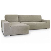 funda de sofa chaise longue blargo glamour beige  izquierda