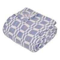 nuvia cubrecama azul indigo 260x240cm