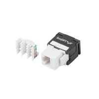 keystone lanberg ksu6-2000 plano rj-45 hembra cat6 negroblanco 2226awg