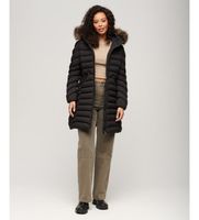 superdry para mujer w5011789a chaqueta fuji negro xs casual poliester