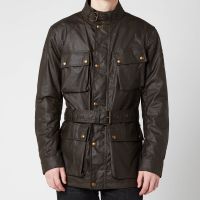 belstaff trialmaster waxed cotton jacket - it 48m