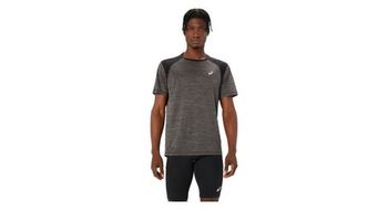 Camiseta de manga corta asicsroad negra