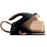 philips perfectcare performer gc875586 steam generator iron - black copper black
