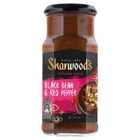 sharwoods cantonese black bean  red pepper sauce