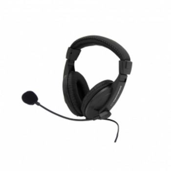 Auriculares Esperanza EH103 con cable, conectividad alámbrica, para llamadas y música, negros