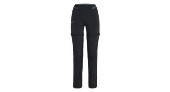 Salewa pedroc durastretch pantalon convertible mujer negro