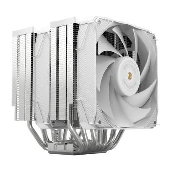 Mars Gaming MCPU-XU9 Disipador CPU Doble Torre TDP 400W 2x Ventiladores FDB 9 Heatpipes BPH Blanco