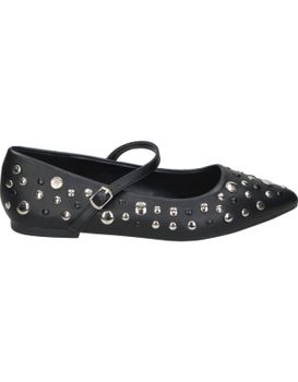 Bailarinas Con Tachuelas Refresh 175094 Negras Para Mujer 35