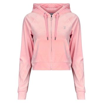Juicy Couture Chaqueta deporte Madison Classic Velour Hoodie With Juicy Logo para mujer
