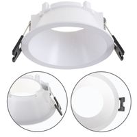 aro empotrable oniro redondo al36xd85cm policarbonato pc blanco