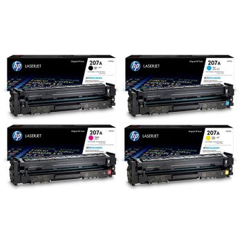 Original Multipack HP Colour LaserJet Pro MFP M282NW Printer Toner Cartridges (4 Pack) -W2210A