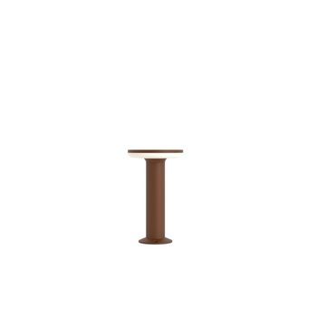 Baliza Led Mac Floor Corten 3000k - 12w Ip65 De 30 Cm De Altura Para Exterior En Aluminio - Downlight - Beneito & Faure