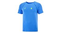maillot de manga corta compressport ironman seaside azul