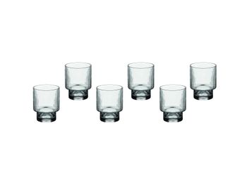 Vasos para refrescos ø8cm - 6 piezas - transparente