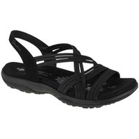 skechers sandalias sandales reggae slim simply stretch noir para mujer
