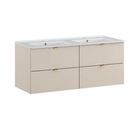 mueble doble lavabo encastrado 120cm azel cachemira