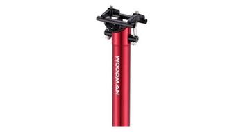 Tija de sillin woodman gt2 aluminio   rojo