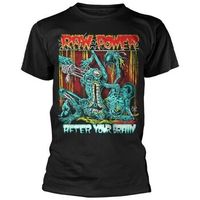 raw power camiseta after your brain para mujer
