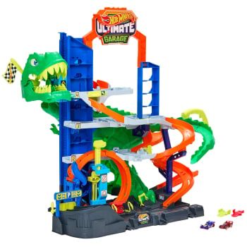 Hot Wheels City Garage T-Rex +4 años