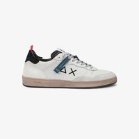 sun68 deportivas moda z46146 urban basket 177-31 bianco panna para hombre