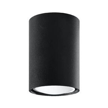 Foco de superficie vaza negro 10