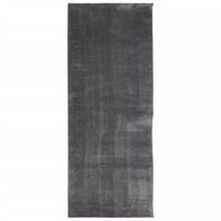 alfombra de pelo corto suave lavable huarte antracita 80x200 cm vidaxl