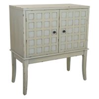 consola de madera  2 puertas