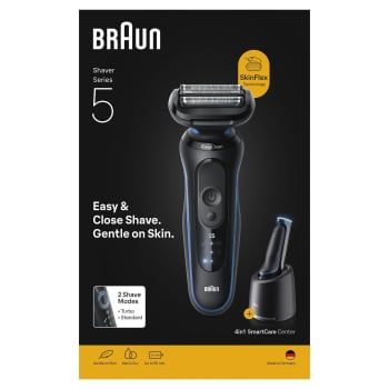 Afeitadora Eléctrica Braun 52B7000CC, Uso en Seco y Mojado