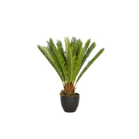 planta artificial con macetero palmera h 70 cm