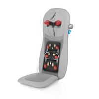 respaldo de masaje mcg 810 shiatsu con funcion de calor relajante para la zona lumbar medisana