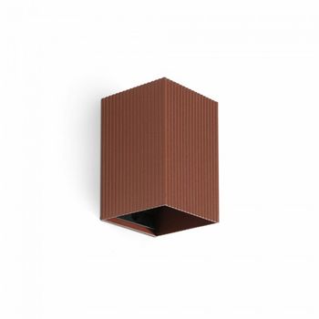 Aplique de pared lune estriado