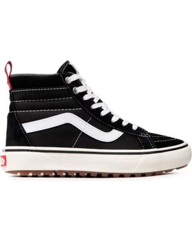 de VANS OFF THE WALL ZAPATILLAS VANS OFF THE WALL SK8-HI MTE-1 NEGRAS Y BLANCAS NEGRO