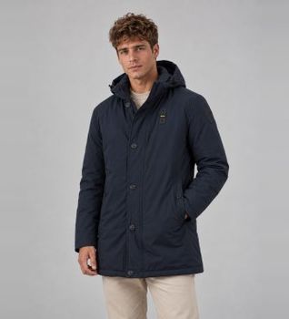 Blauer para hombre. 26WBLUK03062 Parka Chester marino (M), Casual, Poliéster