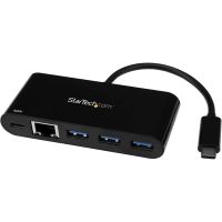 startech us1gc303apd hub usb-c a 3xusb 30rj-45usb-c