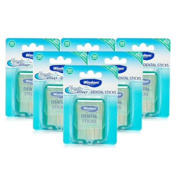 Wisdom Dental Sticks 6 Pack