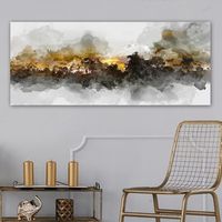 pintura decorativa lienzo yty56338408050120 multicolor 50x120