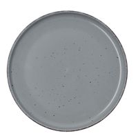 plato ceramica gris decorado 265 cm