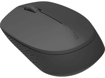 Ratón inalámbrico - Rapoo M100 Silent ratón RF inalámbrica + Bluetooth 1300 DPI Ambidextro, Negro