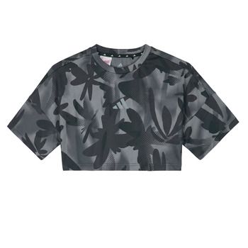 adidas Camiseta SPORT ICONS ALLOVER PRINTED CROPPED T-Shirt para niña
