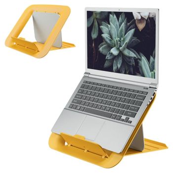 Leitz Ergo Cosy Soporte Para Portátil Amarillo 43,2 Cm (17