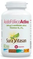 sura vitasan acido folico activo 60 comprimidos