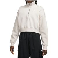 nike jersey w nsw phnx flc qz crop para mujer