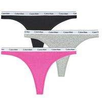 calvin klein jeans strings thong x3 para mujer
