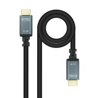 nanocable cable hdmi 21 iris 8k machomacho 3m negro