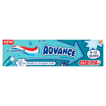 Aquafresh Advance Kids Toothpaste 9-12 Years