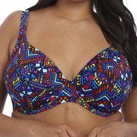 Aztec Underwired Plunge Bikini Top