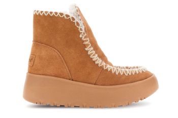 botines de ante tan 39